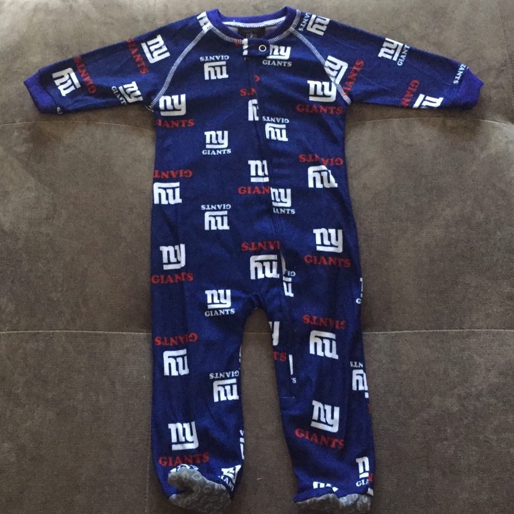 NFL - New York Giants Footed Onesie